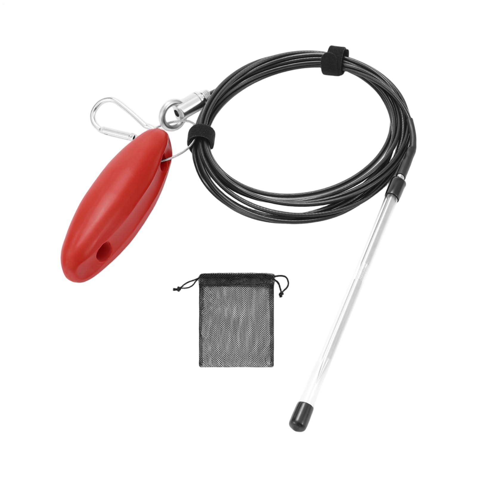 Sujetador de Equipo de Accesorios con Flotador - Cuerda para Sujeción de Peces - Agua Dulce y Salada Exterior Río Lago