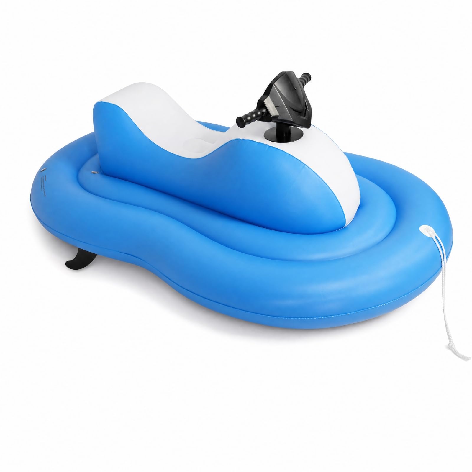 Flotador Piscina con Motor Cómodo Eléctrico, Portátil, Flotador Motorizado, para