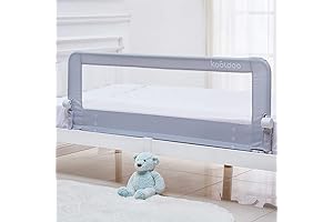 Baby Toddler Bed Rail with Extra Long Length for Enhanced Safety