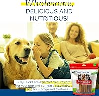 Vista 4 de PCI Pet Center, Inc Bully Sticks 8 unidades - 6" - Hecho en Estados Unidos