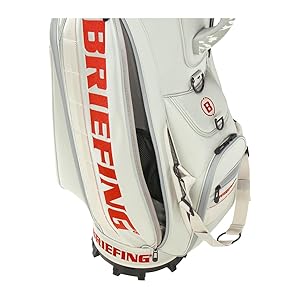 BRIEFING ホワイト キャディバッグCR-3 Amazon.co.jp: [ブリーフィング] GOLF ゴルフ キャディーバッグ