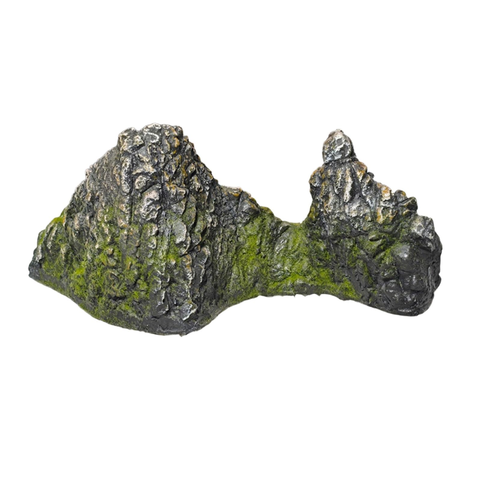 Faux rocher artificiel, Fake Rock, rock paysager de la forêt tropicale, Sculpture Aménagement, pour Jardin et Cour d'aménagement paysager décoration(32 * 14 * 14cm/12.6 * 5.5 * 5.5in)