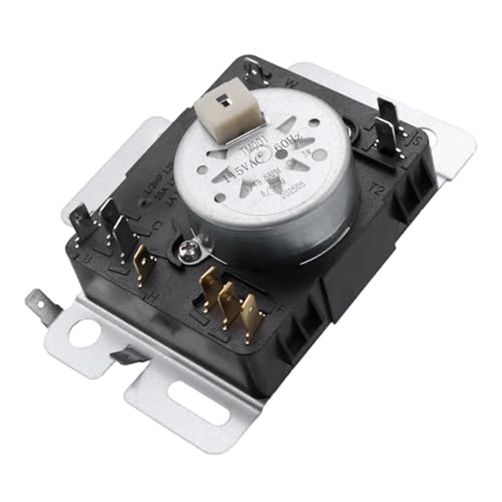TFAOYS W11566735 Dryer Clock Component Accuracy Control Permanent Polystyrene Metal Construction Agreement Easy Installation Dryer Clock Component