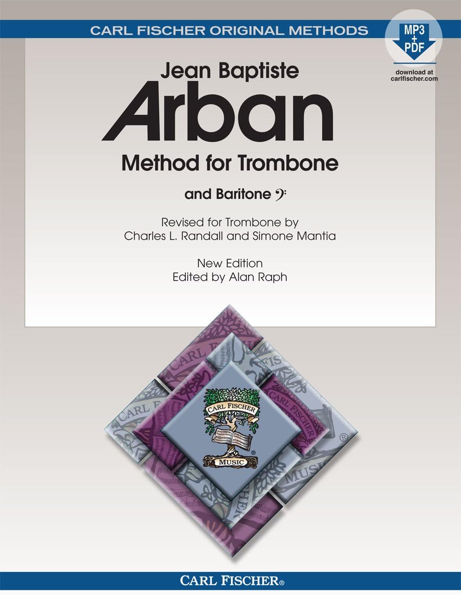 O23X - Arban Method For Trombone and Baritone - Book/MP3