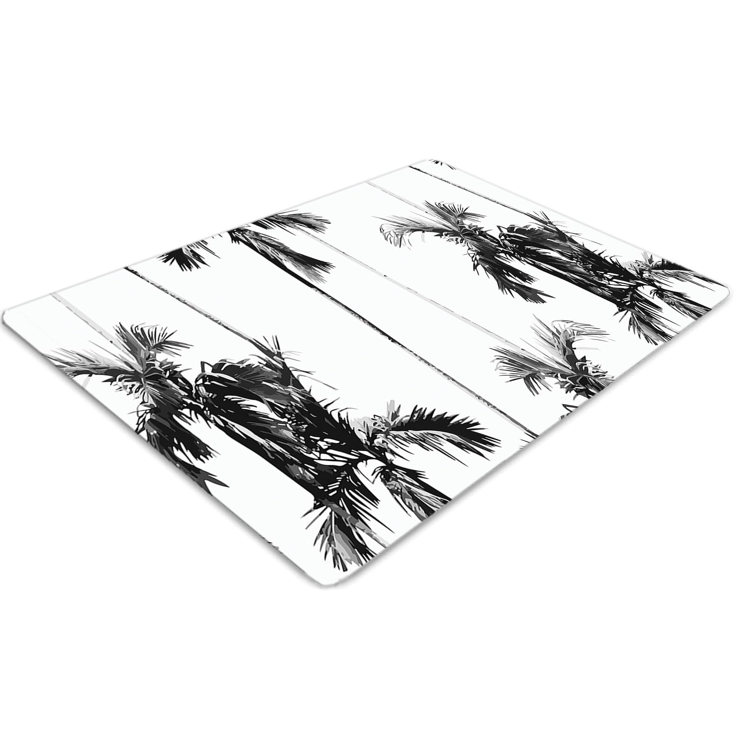 Tapis de protection sol PVC 140x100 cm imperméable idéal sous une chaise de bureau à roulettes