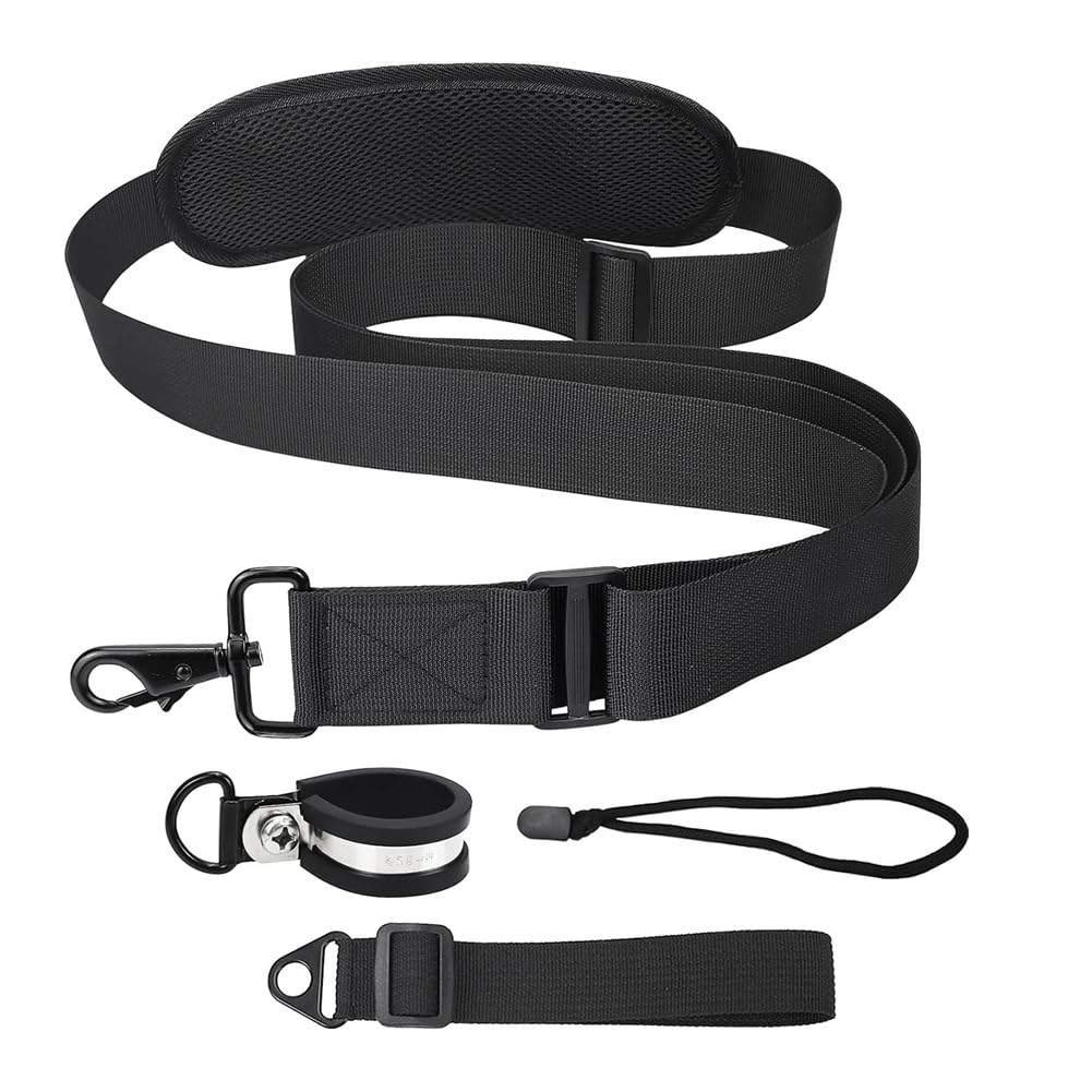 Littimoon Trimmer Strap, Reliable Shoulder Strap, Weed Eater Strap that Can Ease Your Work, Compatible with Leaf Blower/String Easy to Use
