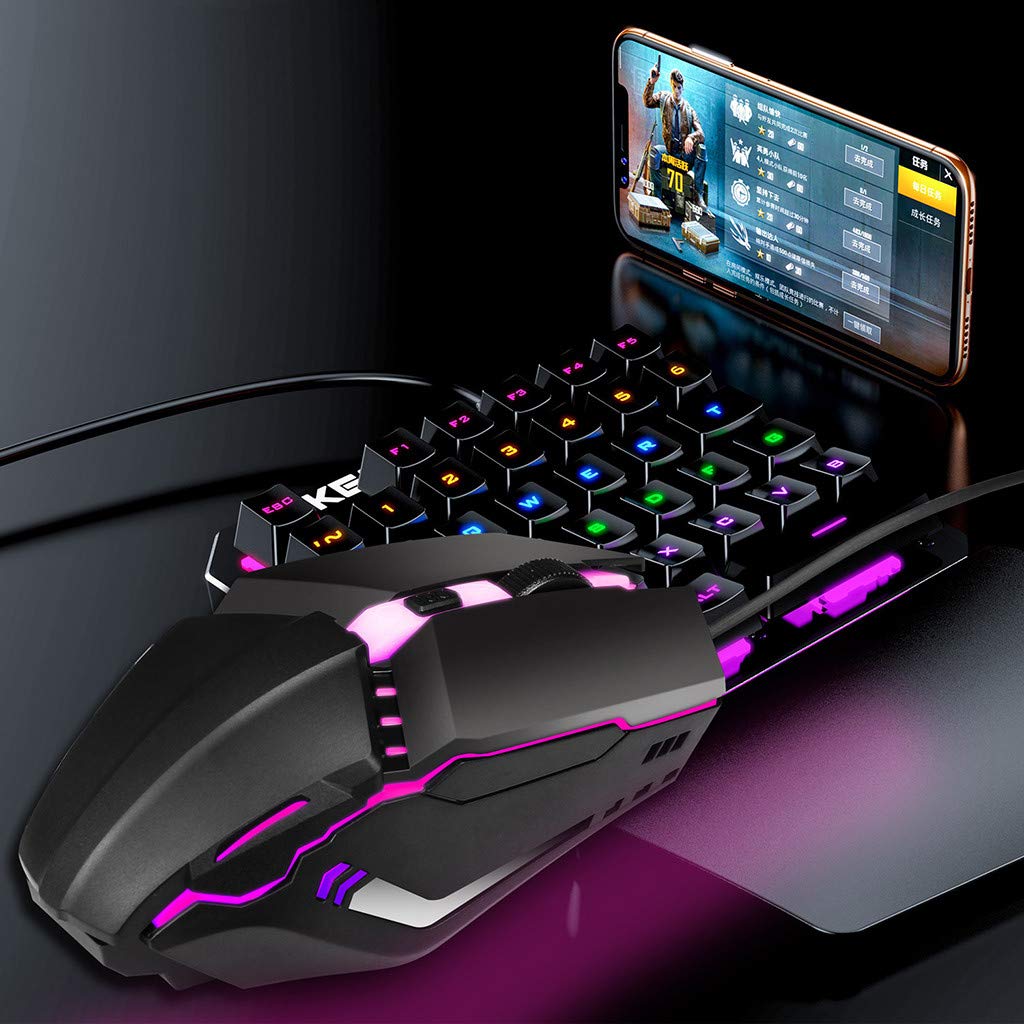 Amazon.com: Bosji Gaming Mouse, 6400DPI Adjustable Wired 7