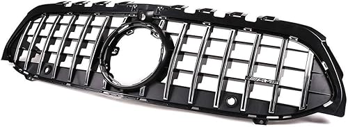 Miniatura 3 de YIWANG ABS AMG Reemplazo GT Sport Rejillas delanteras de malla vertical Trim para Mercedes Benz Clase A W177 A200 A180 A260 2019