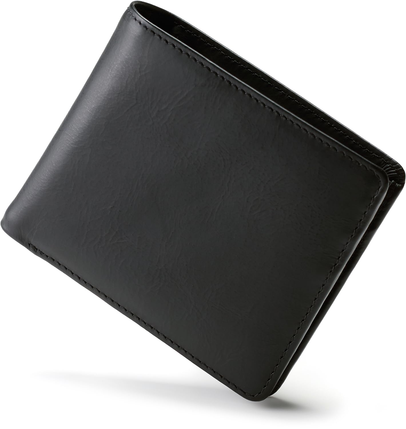 Himeji Leather Bifold Wallet Men's Compact Genuine Leather Made in
