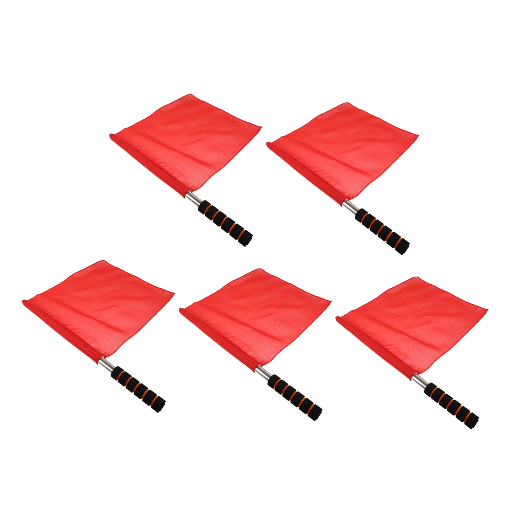 GOOHOCHY Traffic Warning Flag 5pcs Polyester Signal Flags Perfect for Festivals