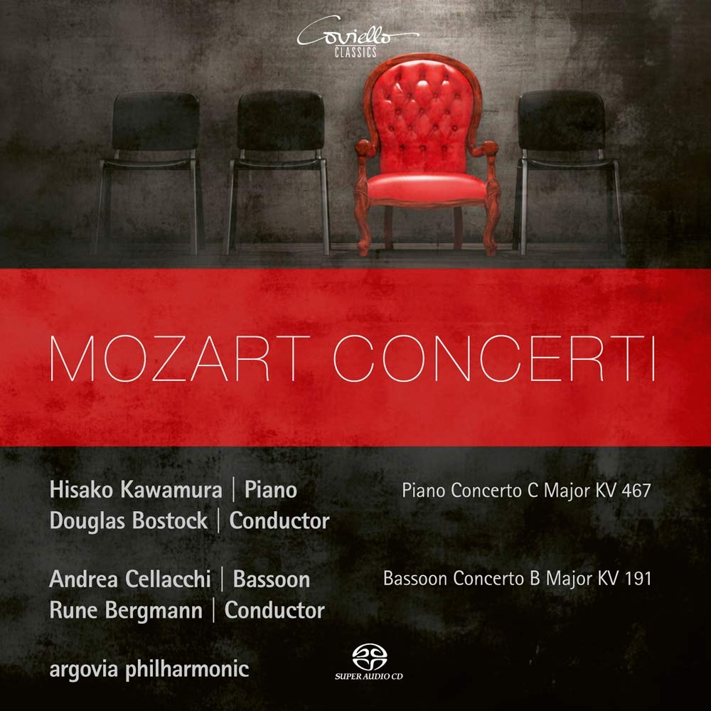 Mozart: Bassoon Concerto KV 191; Piano Concerto KV 467
