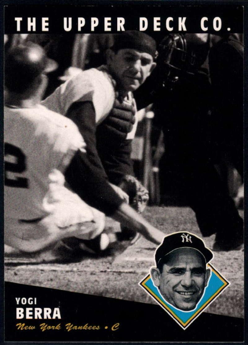 Yogi Berra 1994 Upper Deck All Time Heroes #145 Yankees Baseball Card