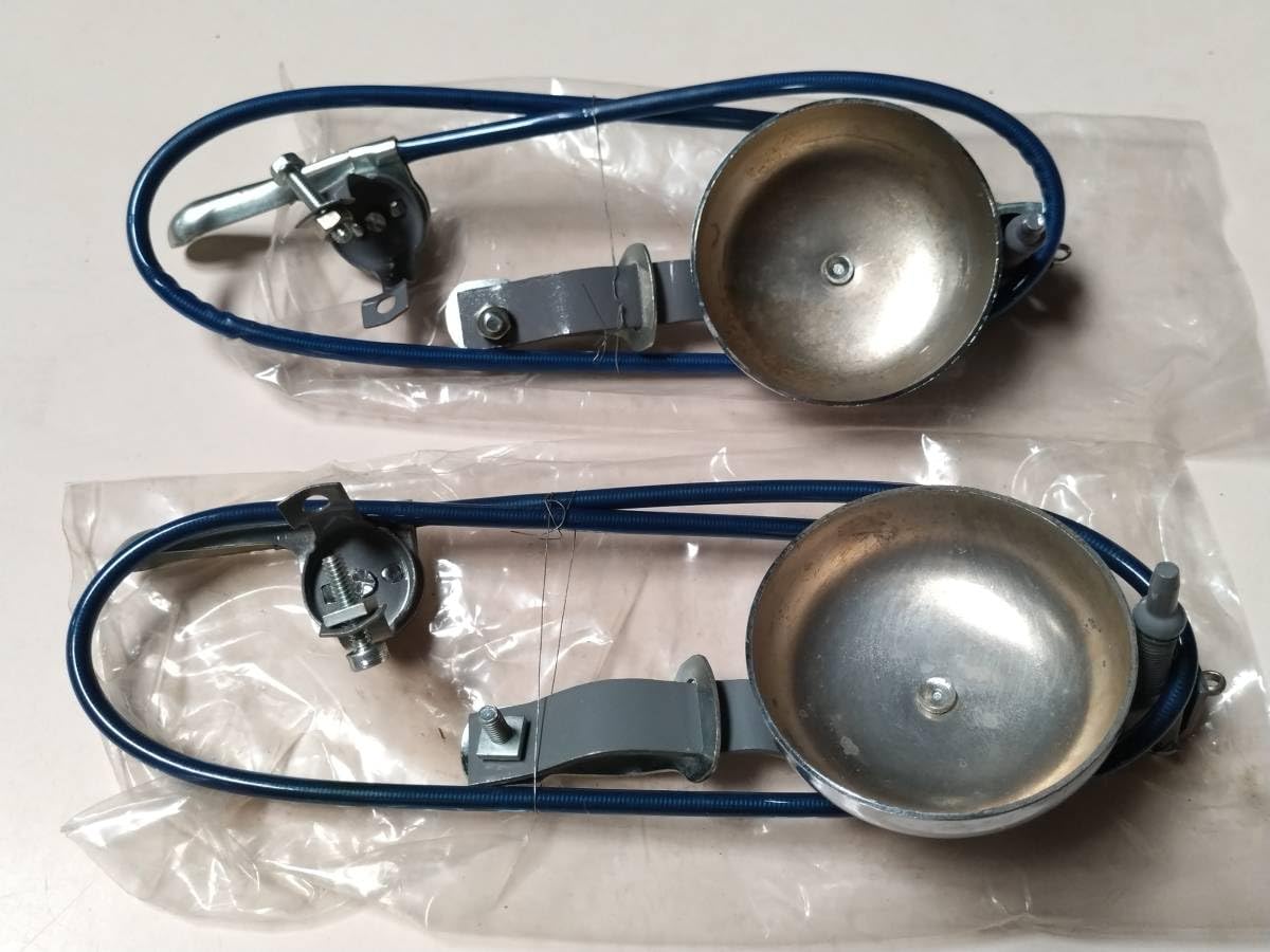 昭和‼当時物‼新品! 運搬車 ベル 北川　 スポークベルKITAGAWA Amazon.co.jp: 昭和レトロKitagawa 北川製 スポークベル 2個