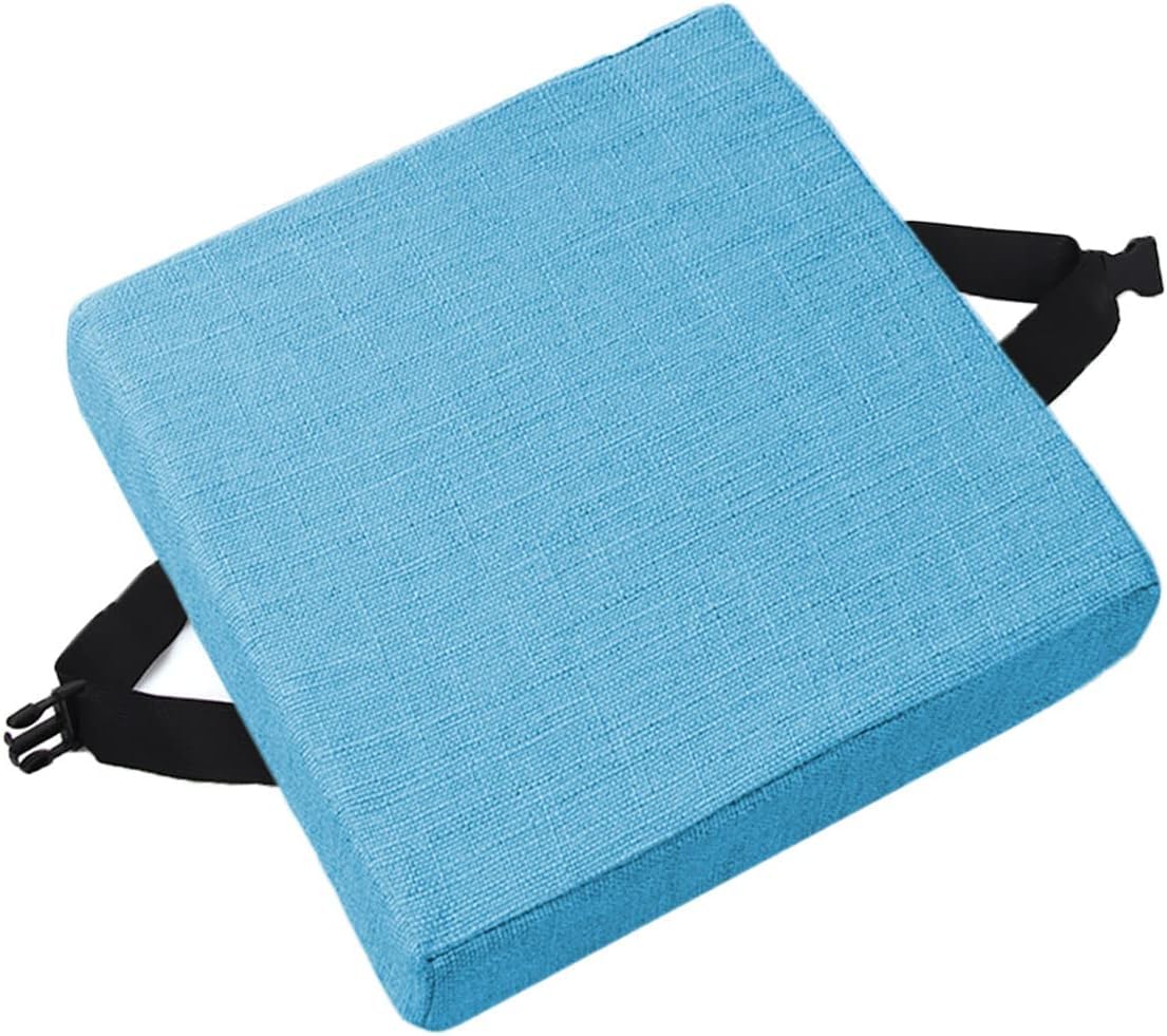 uyeoco Seat Pads for Dinin Chairs,25x25,28x28cm,30x30cm,35x35cm,40x40cm,45x45cm,50x50cm Adjustable Kitchen, Office and Garden Chair with Ties Non Slip Comfortable Cushion(O5,35x35x5cm)