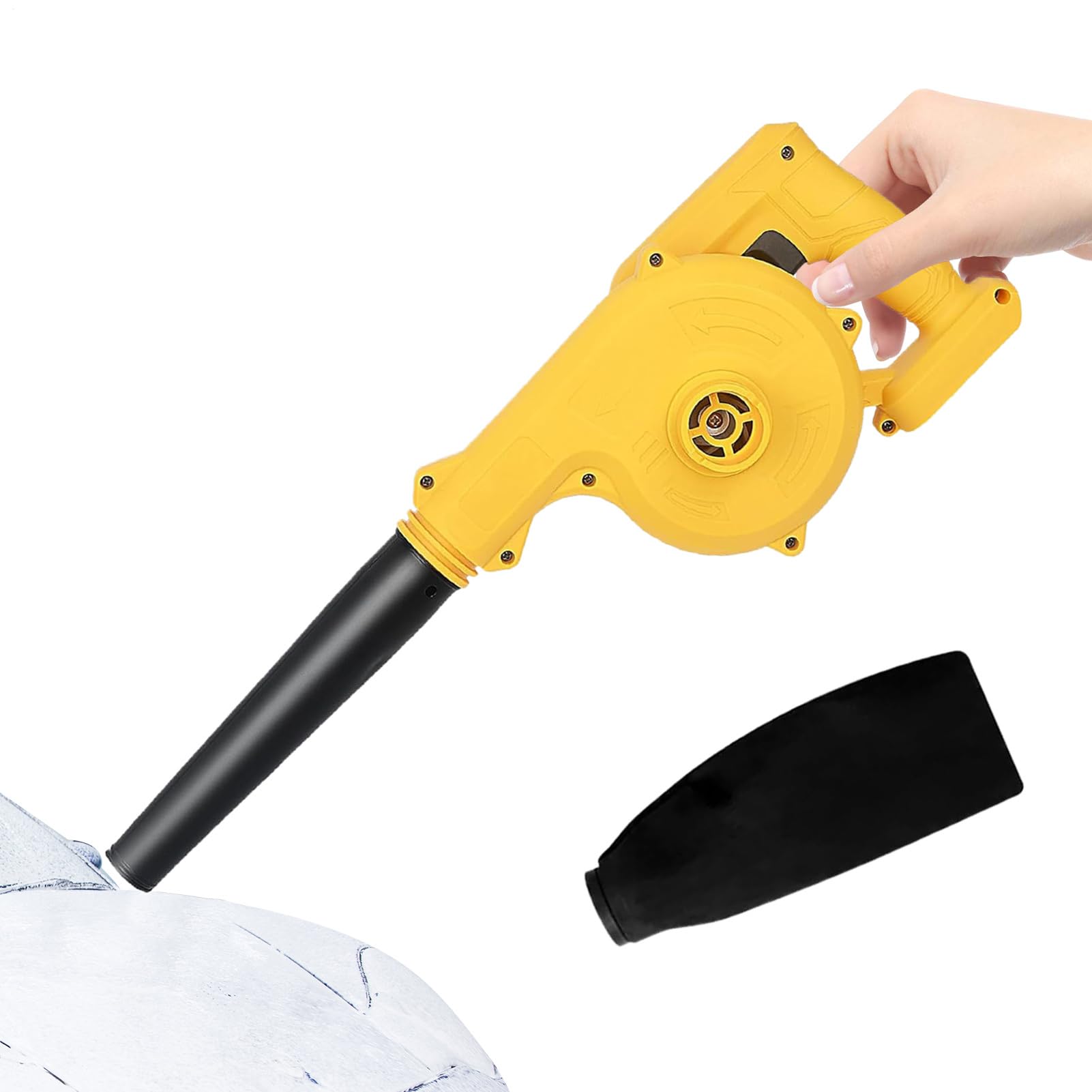 Soplador Portátil De Mano para Taller Teclado Electrónicos Patio Barbacoa Cocina Industrial | Soplador D-e Hojas Eléctrico Sin Cable - Limpiador De Aire Manual |