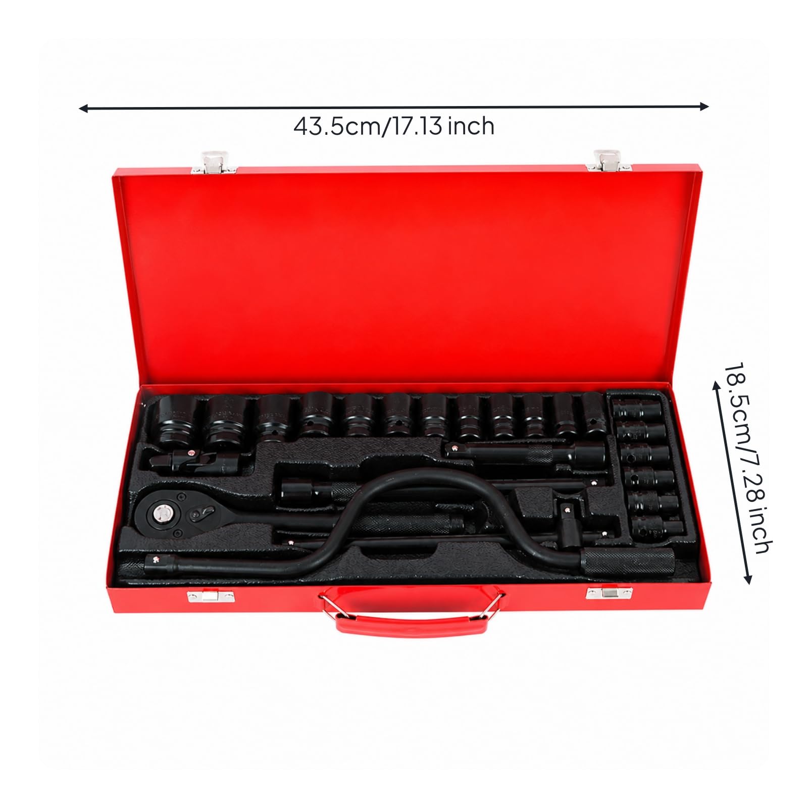 harayaa 24 Pièces Coffret à Douilles