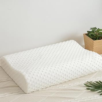 Sleep Pillows, Firm Foam Anti Wrinkle Cloud Memory Pillows, Side Sleeper White Breathable Pillow for Adult, Adjustable Breathable Ergonomic Foam Pillow for Neck and Back Pain