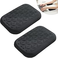 Vista 7 de Almohadilla ergonómica para reposamuñecas y codos para escritorio con espuma viscoelástica y base antideslizante, alivia el dolor de codo