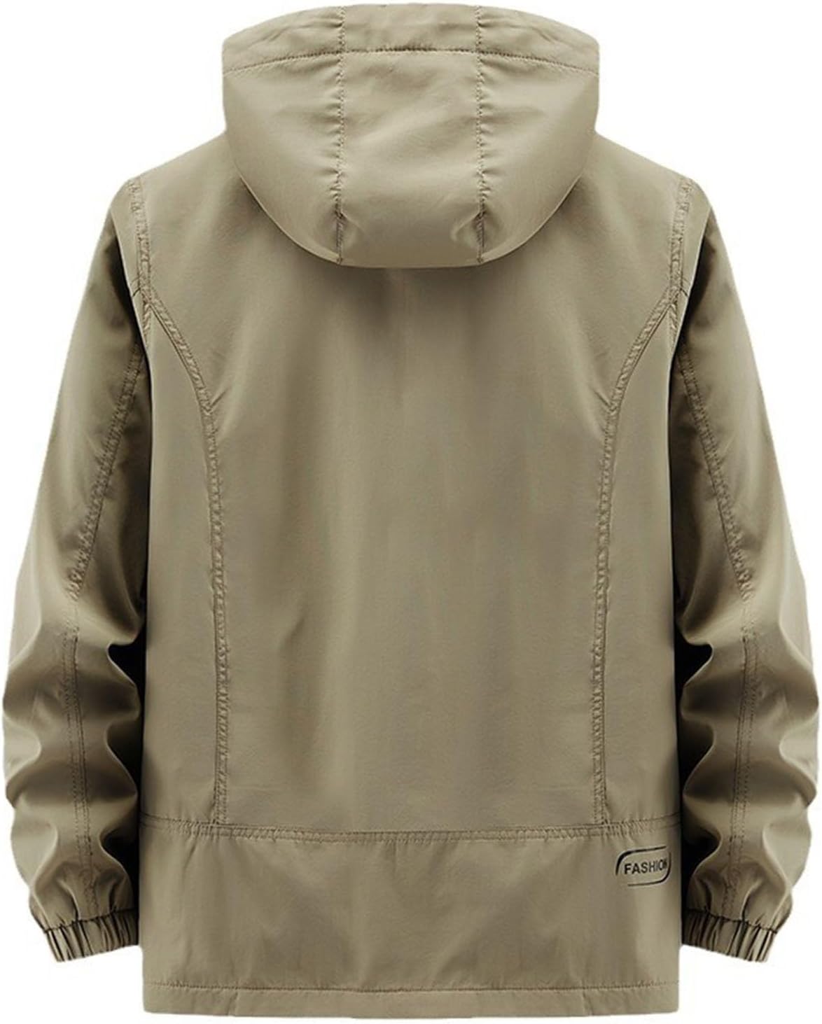 [Alresiga] メンズ アウトドアジャケット トレーニングジャケット ソフト 防水ジャケット ストレッチ パーカー ミリタリー