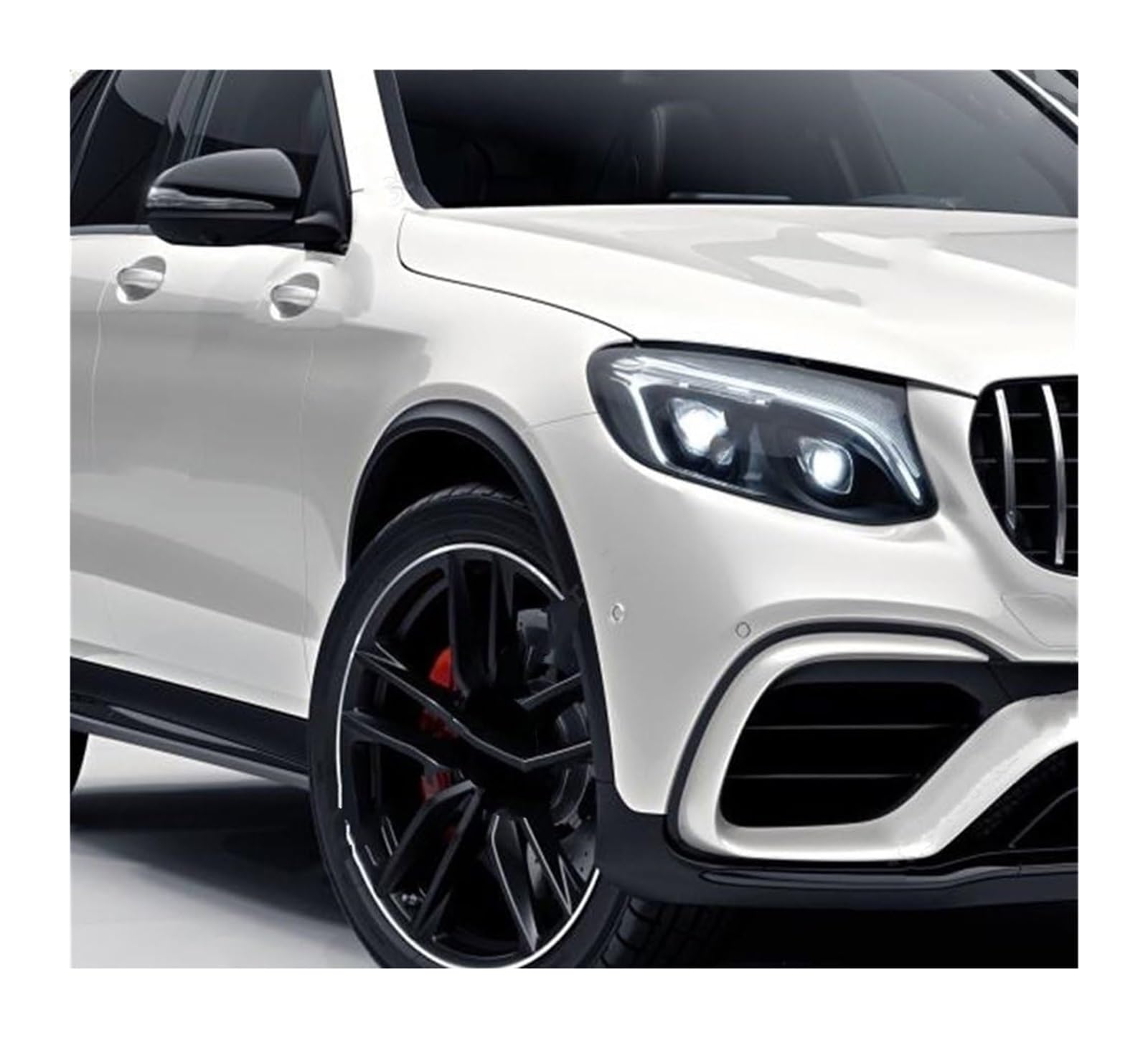 車用オーバーフェンダー メルセデスベンツGLC 300 GLC 260 X254 2025用カーフェンダーは、モデルに緩みなくフィッ