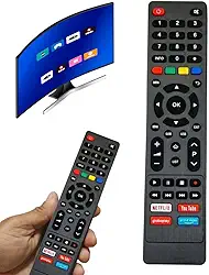 Controle Remoto Compatível com Philco Smart TV LCD LED com Netflix Youtube Globoplay Prime