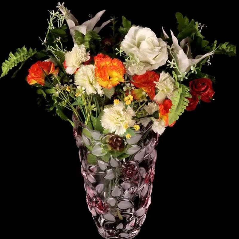 Vase en cristal européen haut de gamme pour comptoir et salon