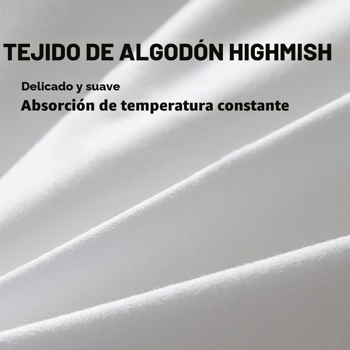 Sobrecolchon Topper Extra Grueso De 10cm 200x220cm Cubrecolchón De Algodón Suave 180x200cm Fibra De Soja En Exceso Transpirable Colchón Futón Acolchado (Color : White, Size : Queen-150x200cm)