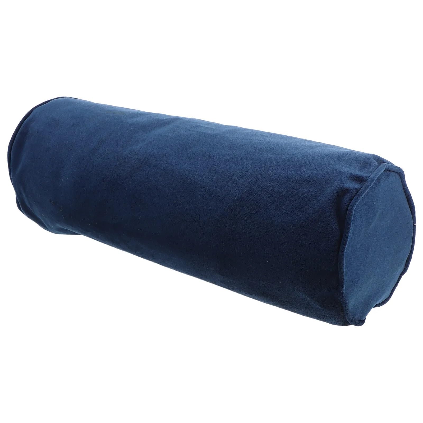 Cylindrical Pillowcase Round Pillowcase Cylinder Pillow Cover 40x15cm Zipper Neck Roll Soft Cushion for Sofa Bedroom Travel
