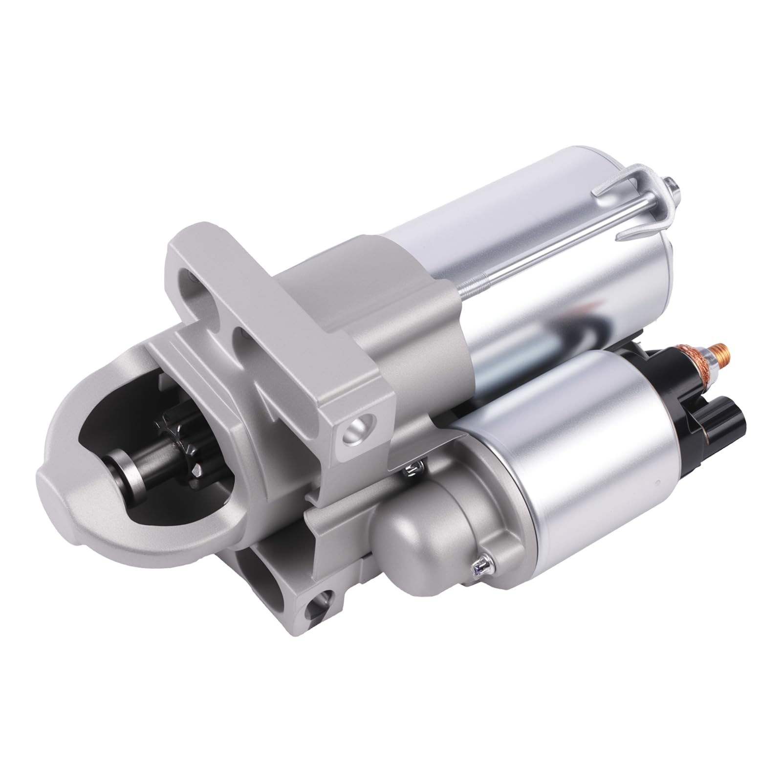 Starter Motor 6970 Fit for H3T H3for Yukon Sierra 1500 Savana 1500/2500/3500 for Tahoe Suburban 1500 Silverado 1500 Express 1500/2500/3500 4.8L 5.3L, 1.1KW Voltage 12V 10 Teeth-image-25