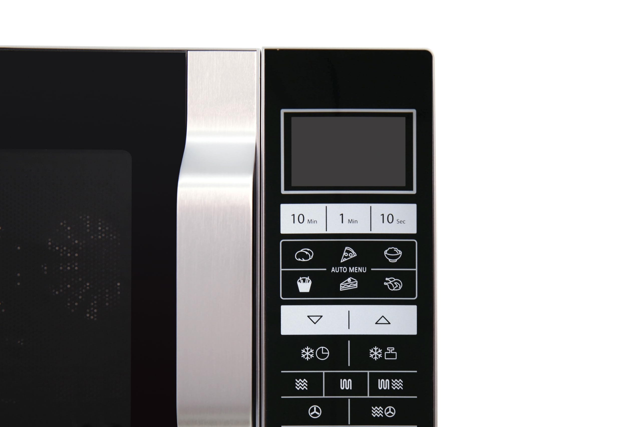 Sharp R-860S Micro-ondes Combiné 25 litres à plateau fixe - Argent
