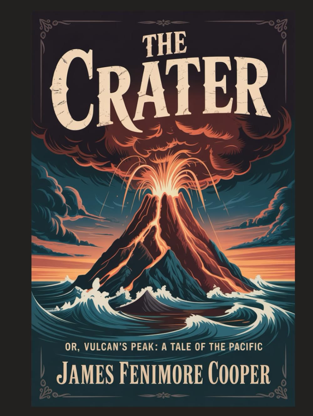 The Crater; Or, Vulcan's Peak: A Tale of the Pacific: With Introduction, Author Biography, and Literary Analysis