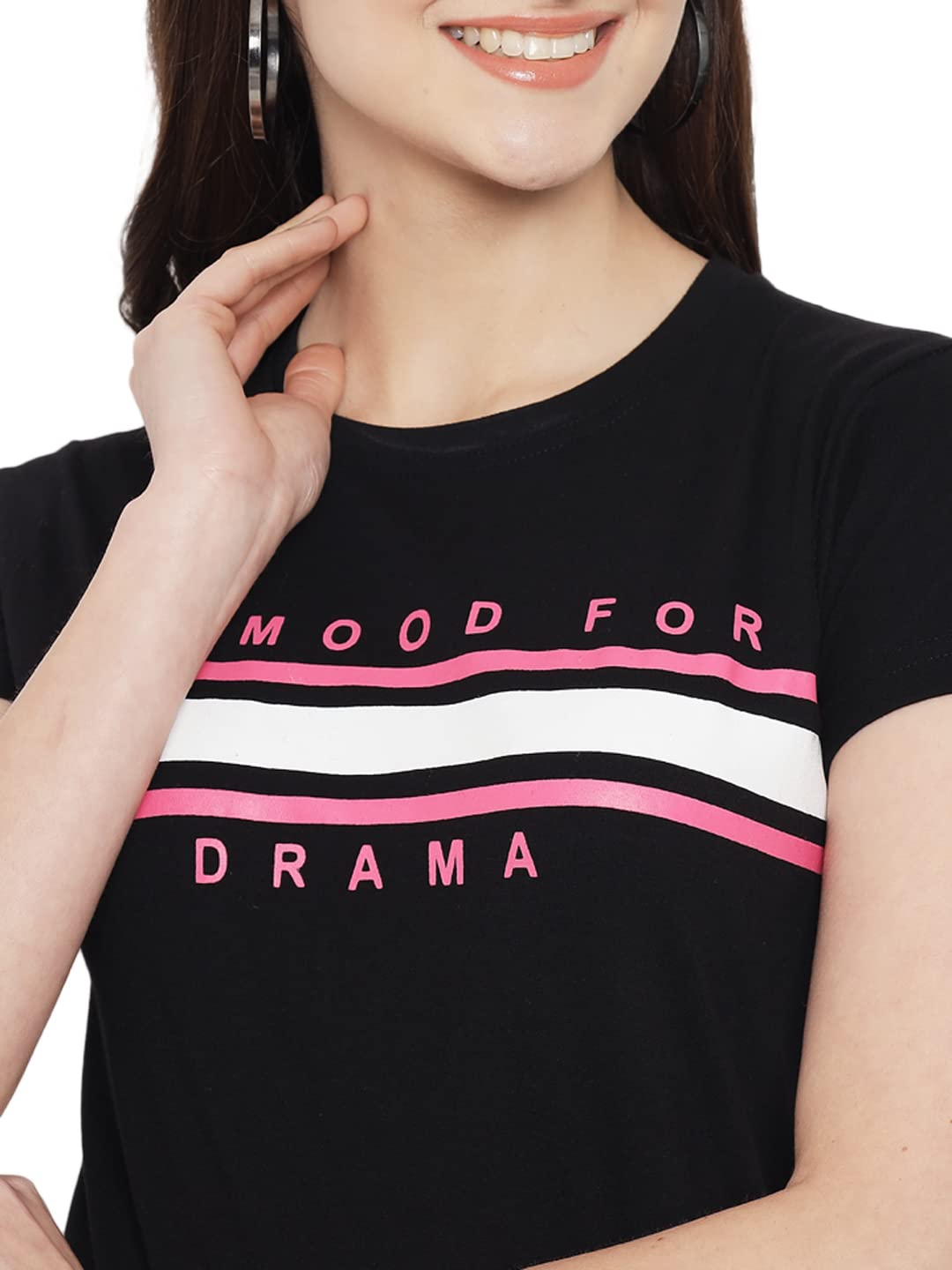 Preneum Maglietta casual da donna a maniche corte in cotone || alla moda e stili (confezione da 3)