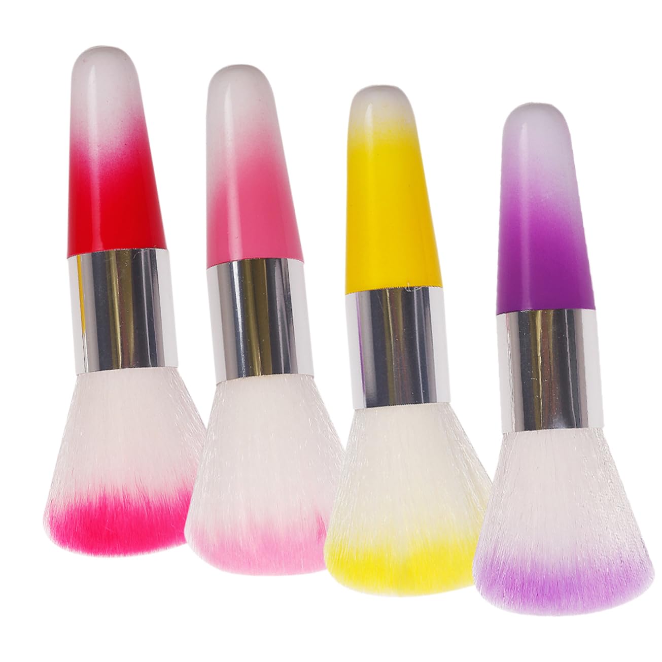 Healvian 20pièces Pinceaux De Maquillage Ergonomiques Pour Brosse De Nettoyage Manucure Poudre Set De Beauté