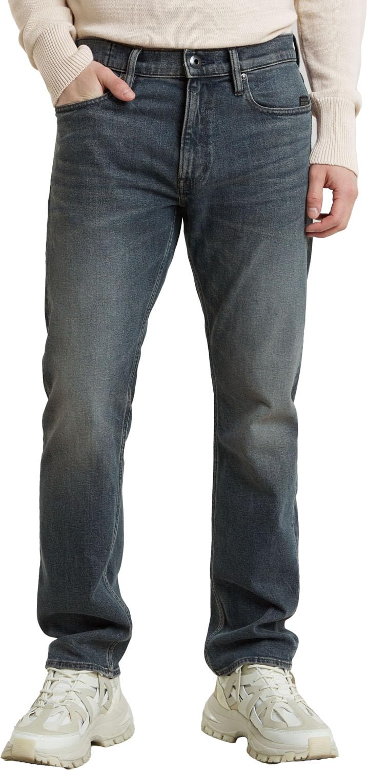 G-STAR Men's Mosa Straight Jeans, Blue (antic sand blast D23692-D775-G803), 29W / 34L