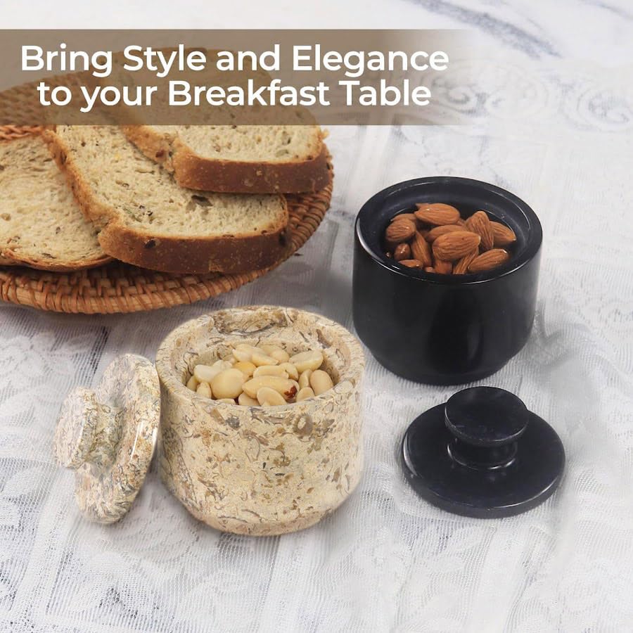 Marmor Salzstreuer - Elegant & Praktisch Für Die Küche