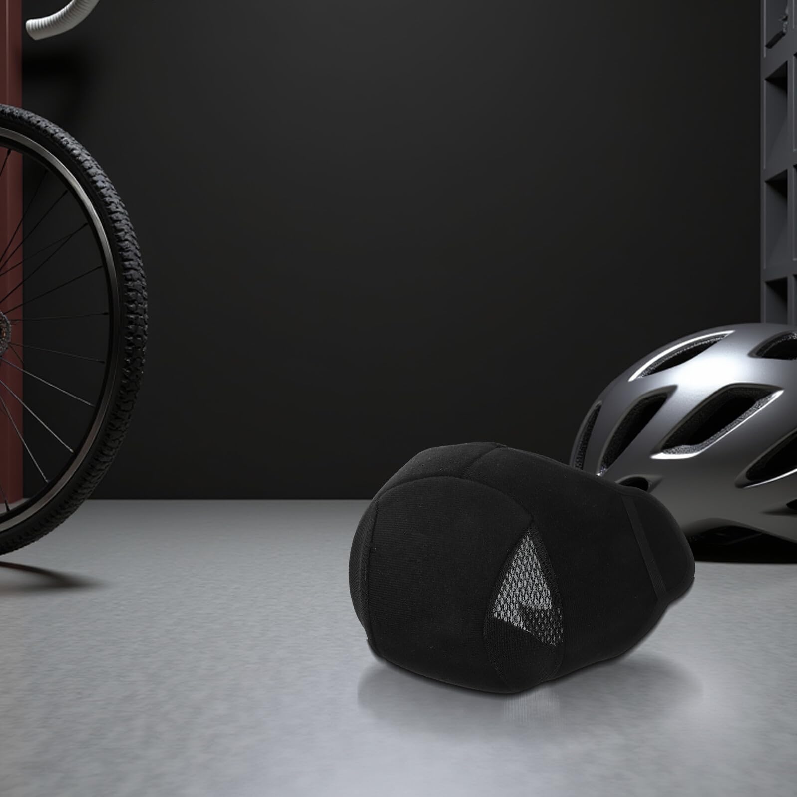 iplusmile Inserto per Casco Termico in Spugna Imbottitura Rimovibile, Isolamento e Adattabile a Condizioni Variabili, per Snowboard e Ciclismo All'aperto, Colore Nero