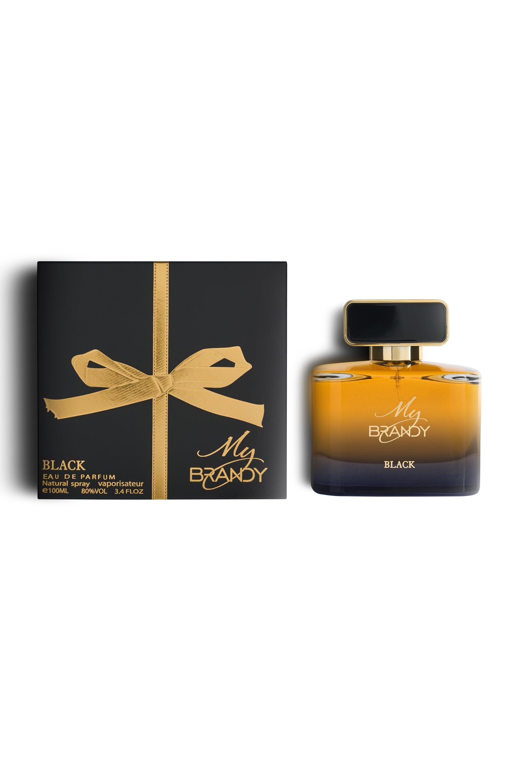 Brandy Designs My Brandy Black 100ml Eau de Parfum/Perfume Unfading Scent - Perfect for Special Occasions