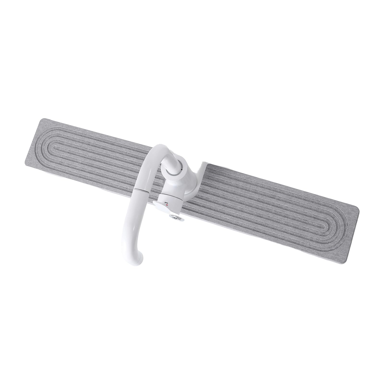 YTtkku Diatomite Sink Water Absorbing Faucet Handle Dripping Drain Tray Mat Sink Water Absorbing Soap Holder for Kitchen Splash Guard for Soap