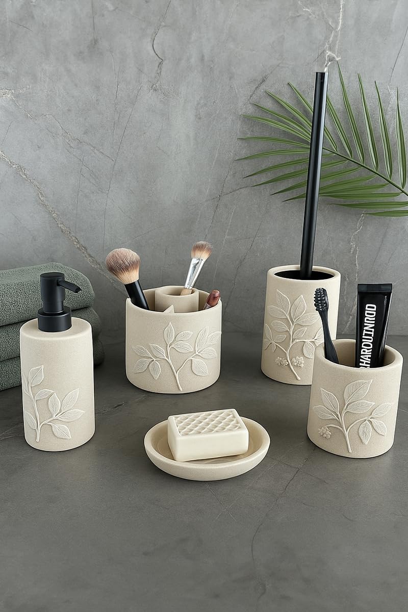 LEAF BANYO SETİ 5 PARÇA