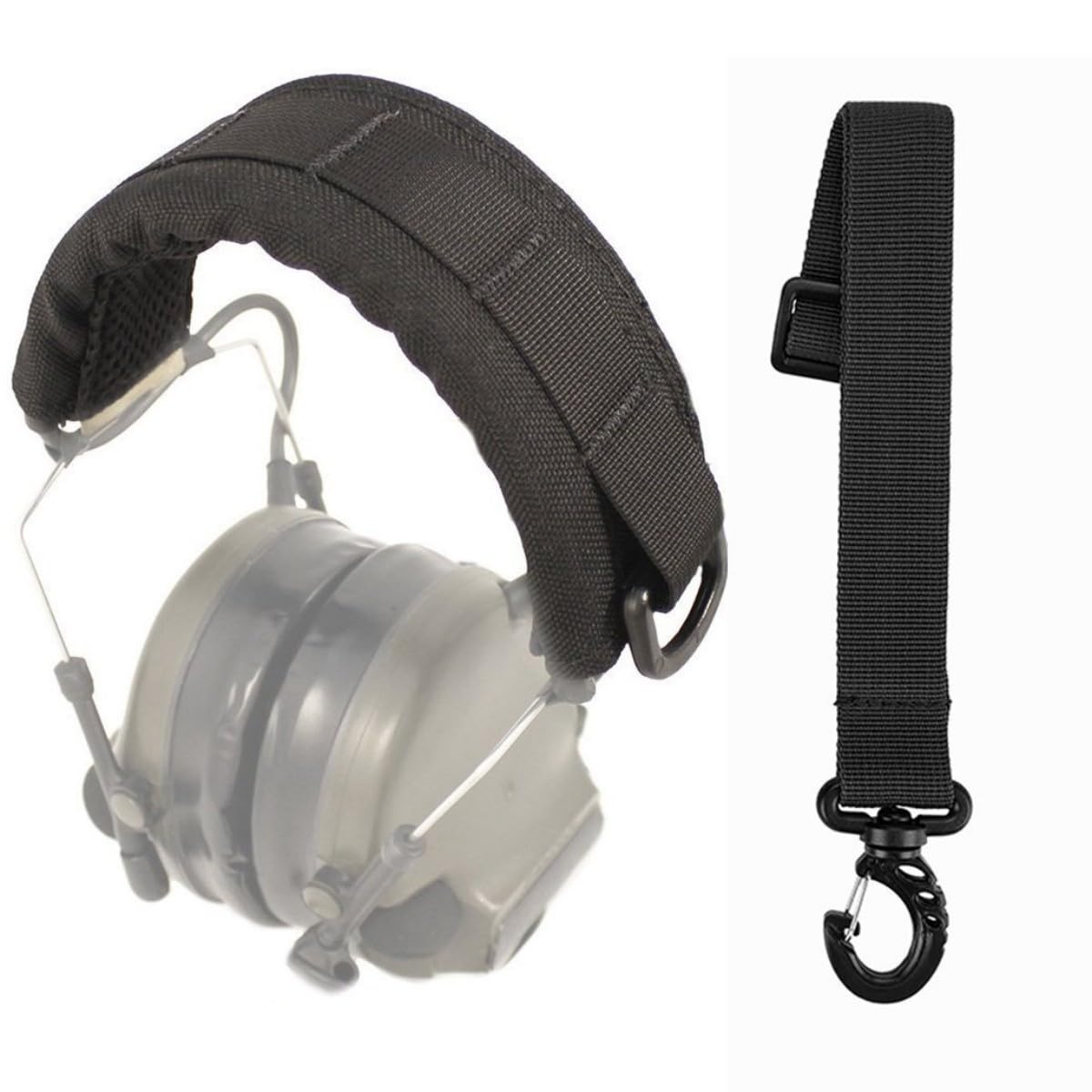 ACEXIER Copertura modulare per Cuffie da Esterno Molle Fascia per Cuffie tattiche Generali Microfono Accessori da Caccia Copertura per Cuffie