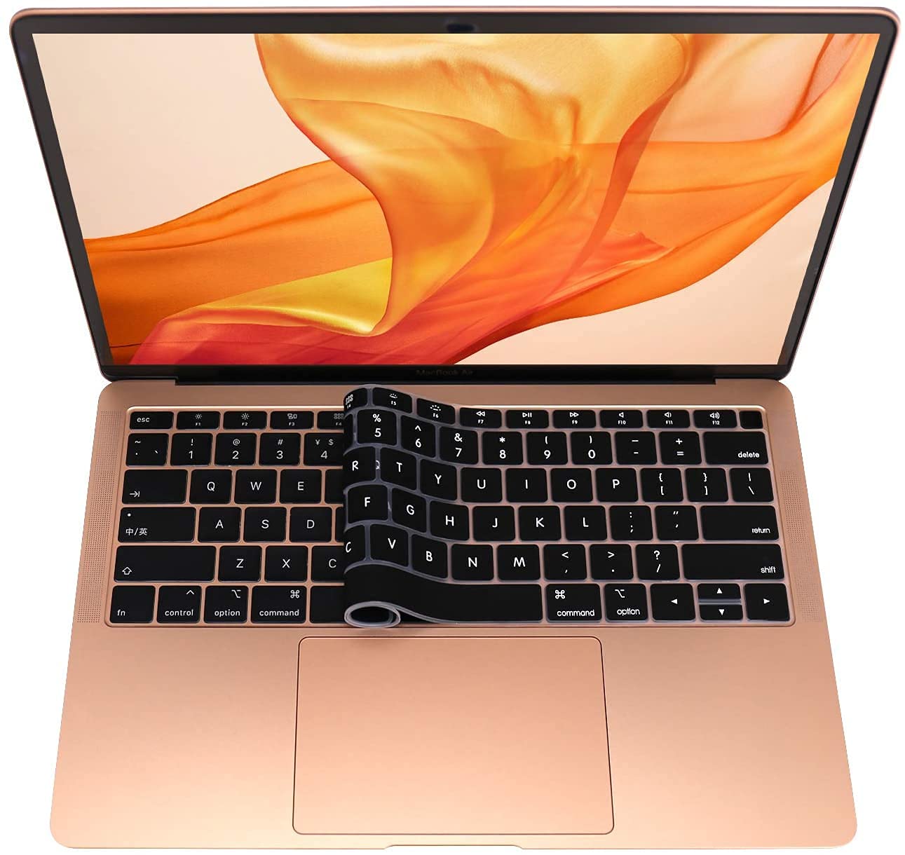 CASOSHIELD Keyboard Cover for 2019-2018 MacBook Air 13" Inch with Touch ID Retina Display (A1932) Accessories Ultra Thin Keyboard Protector (Black) (B09XBF429Z) Amazon Price History, Amazon Price Tracker