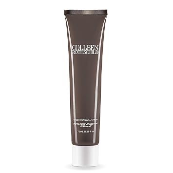 COLLEEN ROTHSCHILD Sheer Renewal Cream | Oil-free Formula | 24 Hour Weightless Hydration | Minimizes Appearance of Wrinkles | Promotes New Cell Turnover | Powder Finish 2.5 fl oz