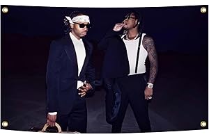 Rapper Future and Metro Boomin Funny Tapestry for College Dorm Room with 3x5 FT