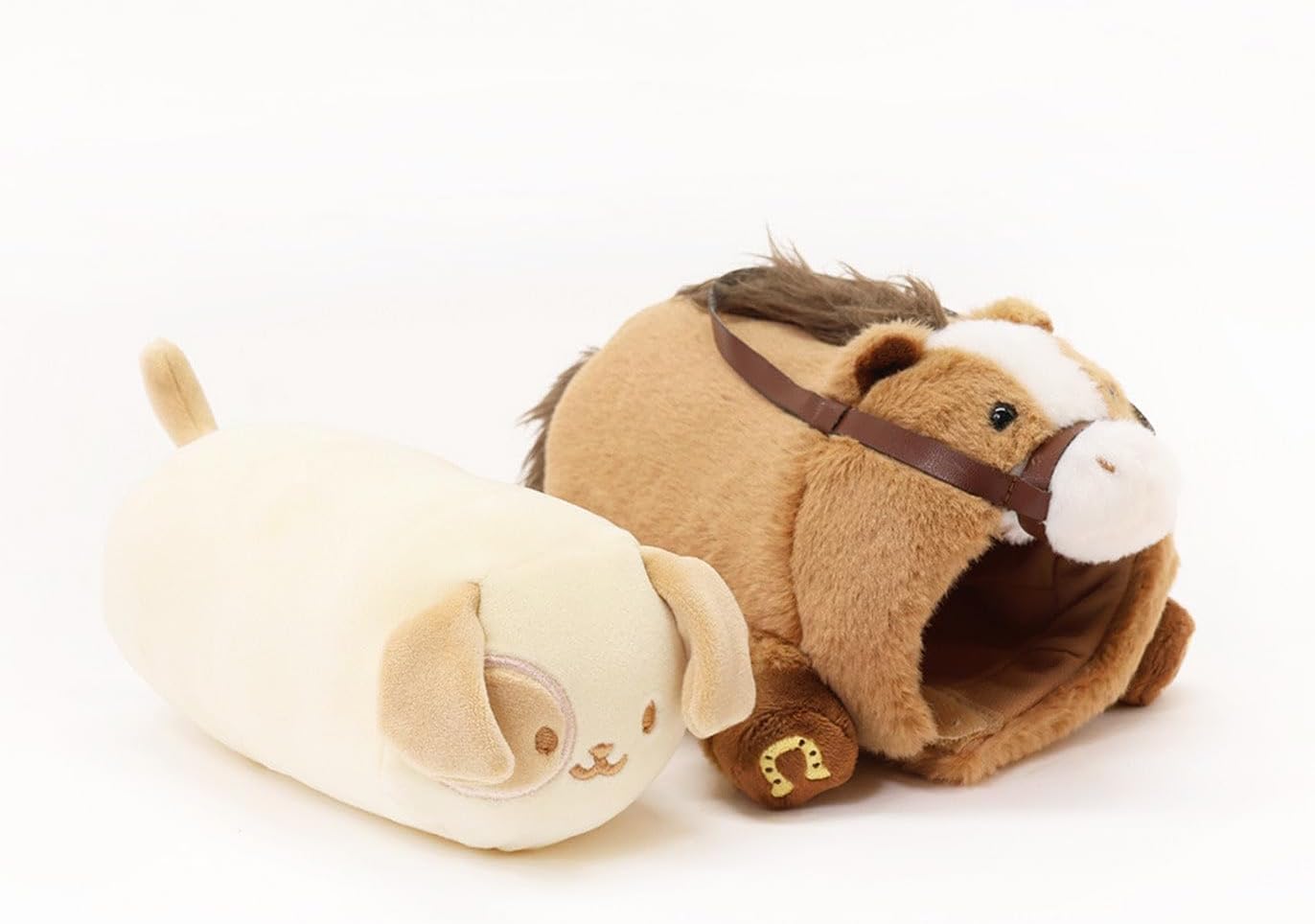 Anirollz Stuffed Animal Plush Toy Western Horse Puppiroll Small Outfitz Plush Doll | Soft, Squishy, Warm, Cute, Comfort, Safe Birthday Gift Kawaii