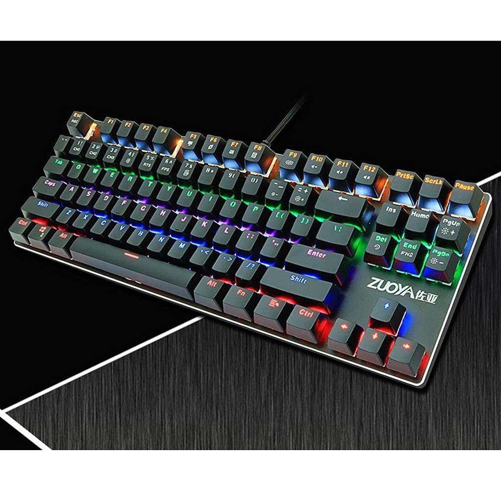 Amazon | IPOTCH ZUOYA X51メカニカルゲーミングキーボード、87キーRGB