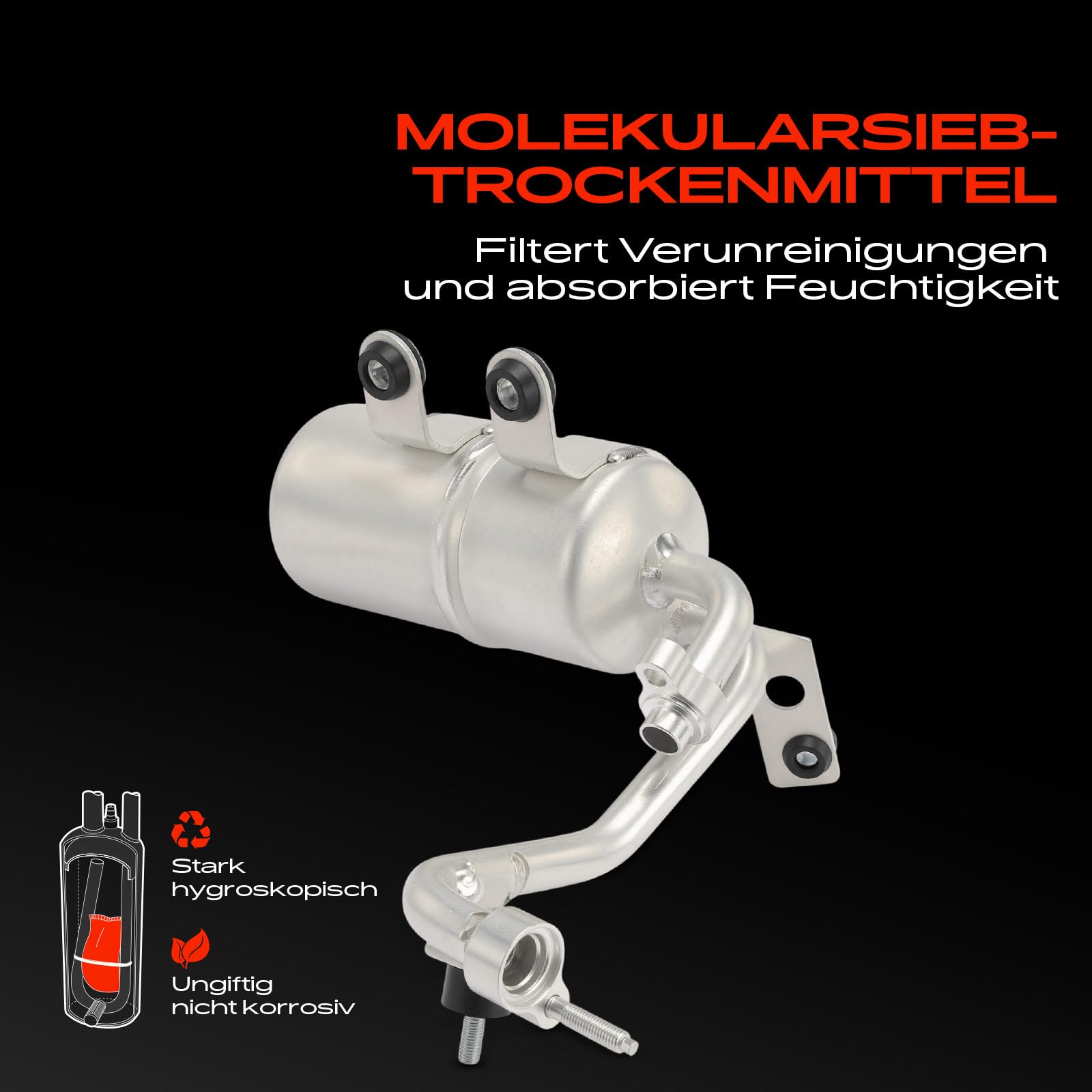Frankberg Trockner Klimaanlage Kompatibel mit Focus C-Max DM2 1.8L Focus II Turnier DA DS FFS 1.8L Focus II DA DP HCP 1.6L Focus II Replace# 95332,1514518