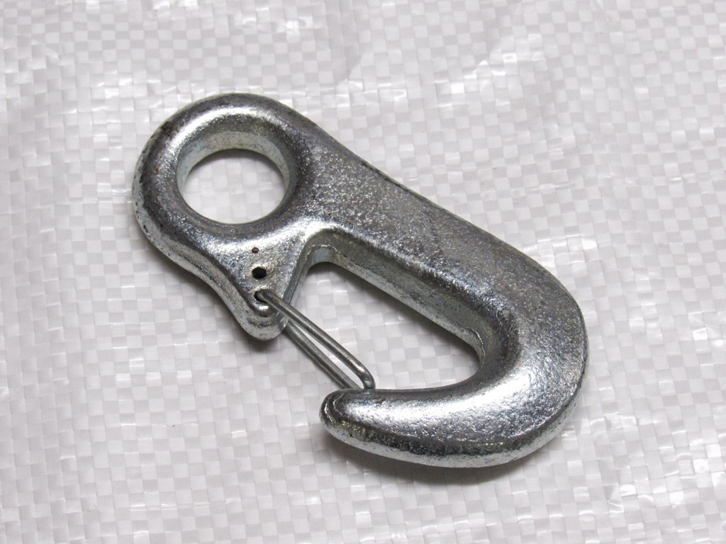 3.5 Ton Zinc Plated Winch Eye Hook - 3500Kg Snap 600988500044