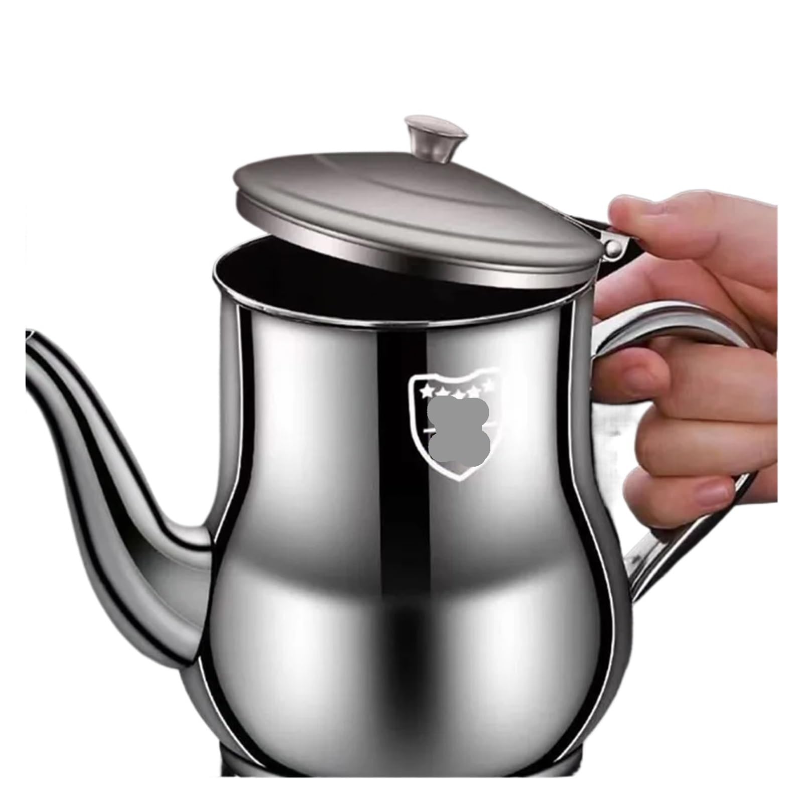 DHYUACN Oil Dispenser Stainless Steel 1Pc Household 316 Stainless Steel Oil Pot with Filter Cooking Leak Proof Pouring Seasoning Bottle