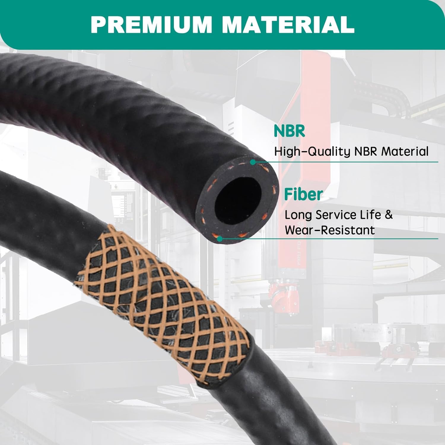 Tubo Per Carburante In Gomma - Rotolo Da 10 M Per Oli, Diesel E Benzina - Foto 14