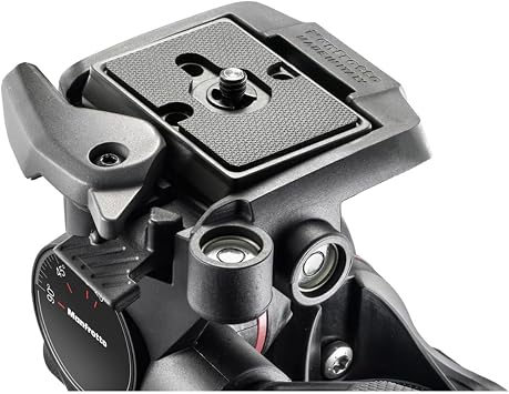 Manfrotto MHXPRO-3WG Geared 3-Way Pan/Tilt Head, Black